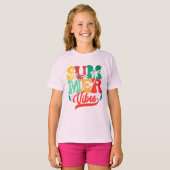 "Summer Vibes", Sommer, Kinder T-Shirt (Vorne ganz)
