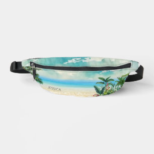 Summer Vibes Sommergrüne Bauchtasche