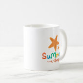 Summer Vibes Starfish Kaffeetasse (VorderseiteRechts)
