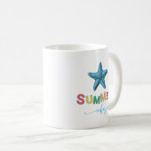 Summer Vibes Starfish Kaffeetasse (VorderseiteRechts)