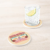 Summer Vibes | Starfish | Küstenstrand Getränkeuntersetzer (Seite)