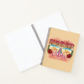 Summer Vibes | Starfish | Küstenstrand Notizblock (Innenseite)