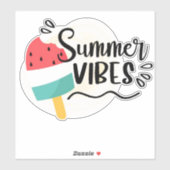Summer Vibes Sticker (Blatt)