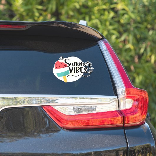 Summer Vibes Sticker (Auto Seite)