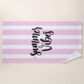 Summer Vibes Strandtuch (Vorderseite)