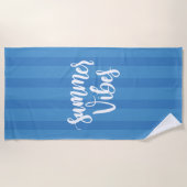 Summer Vibes Strandtuch (Vorderseite)