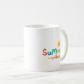 Summer Vibes Sun Kaffeetasse (VorderseiteRechts)