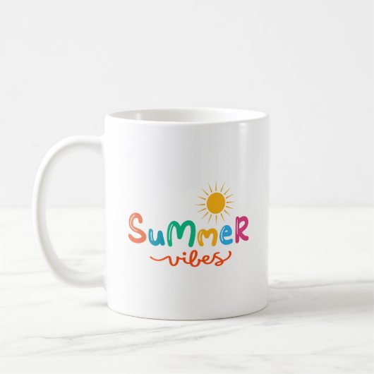 Summer Vibes Sun Kaffeetasse (Links)