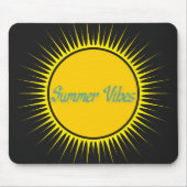 Summer Vibes Sunshine Mousepad (Vorne)