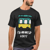 Summer Vibes Surf Van T-Shirt (Vorderseite)