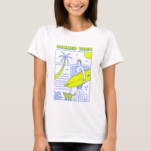 Summer Vibes T-Shirt (Vorderseite)