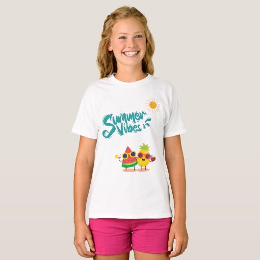 Summer Vibes T - Shirt (Vorne ganz)