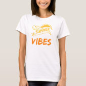 Summer Vibes T - Shirt (Vorderseite)