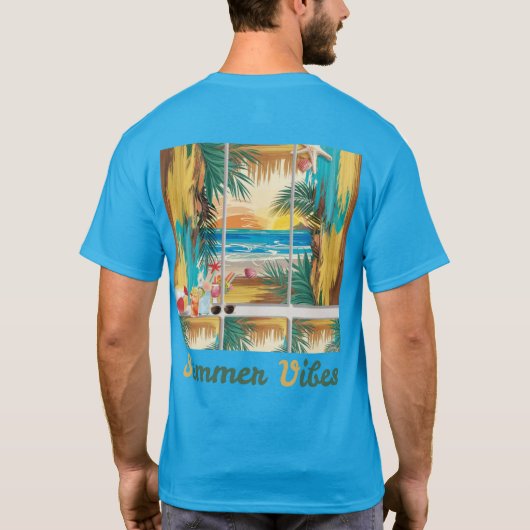 Summer Vibes T-Shirt (Rückseite)