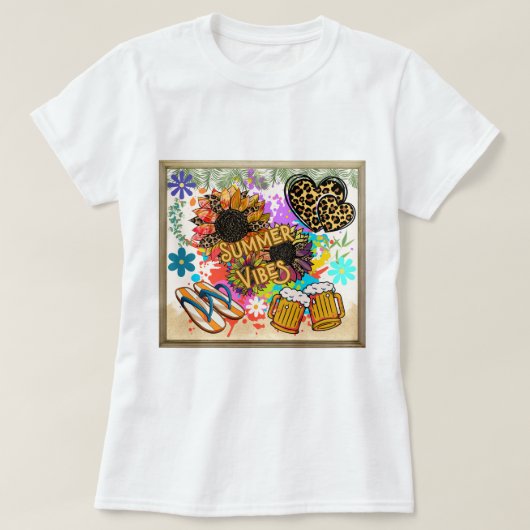 Summer Vibes T-Shirt (Design vorne)