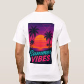 Summer Vibes T-Shirt (Rückseite)