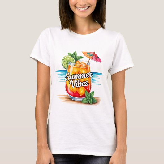 Summer Vibes T-Shirt (Vorderseite)
