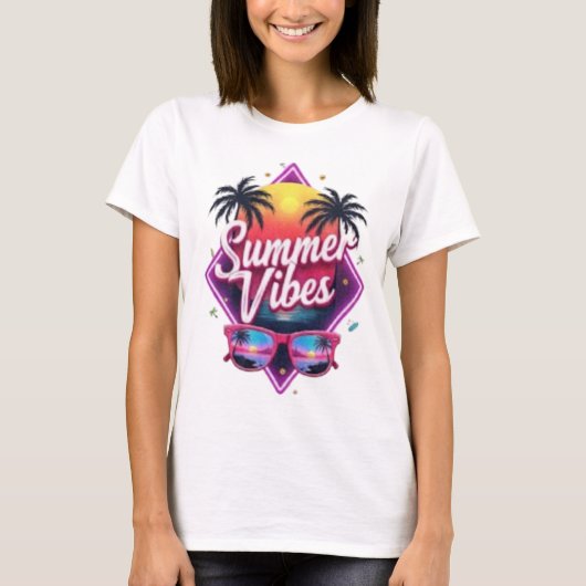 Summer Vibes T-Shirt (Vorderseite)