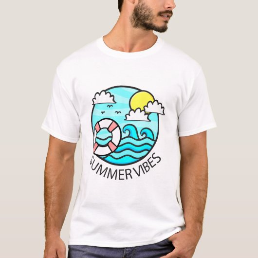 Summer Vibes T-Shirt (Vorderseite)