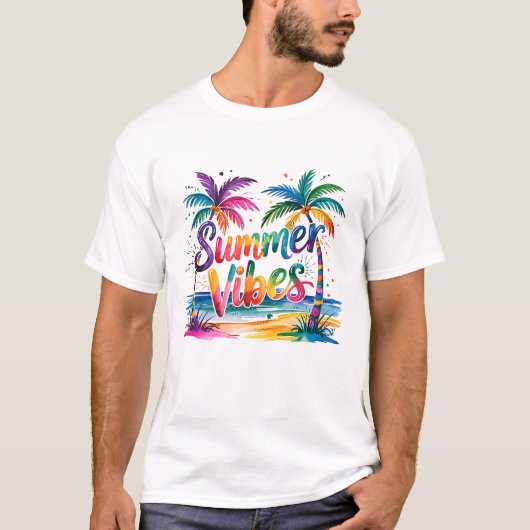 Summer Vibes T-Shirt (Vorderseite)