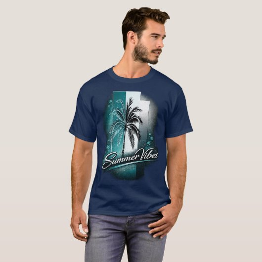 Summer Vibes T-Shirt (Vorne ganz)