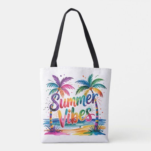 Summer Vibes Tasche (Rückseite)