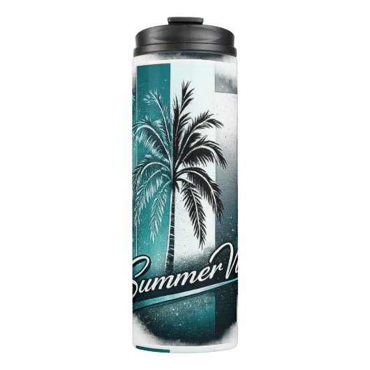 summer vibes thermosbecher (Vorderseite)