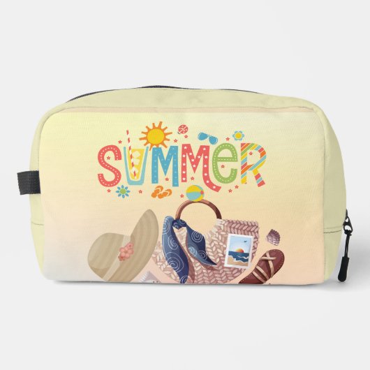 Summer Vibes Toilettenbeutel Waschbeutel (Vorderseite)