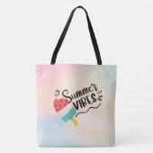 Summer Vibes Tote Bag Tasche (Vorderseite)