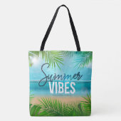 Summer Vibes Tote Bag Tasche (Vorderseite)