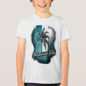 Summer Vibes Tri-Blend Shirt (Vorderseite)