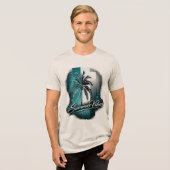 Summer Vibes Tri-Blend Shirt (Vorderseite voll)