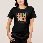 Summer Vibes Tri-Blend Shirt (Vorderseite)
