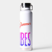summer vibes trinkflasche (Rückseite)