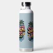 Summer Vibes Tropical Beach Trinkflasche (Rechts)