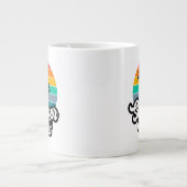 Summer Vibes Tropical Lake Scene-32922 Jumbo-Tasse (Vorderseite)