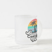 Summer Vibes Tropical Lake Scene-32922 Mattglastasse (VorderseiteRechts)