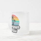 Summer Vibes Tropical Lake Scene-32922 Mattglastasse (Vorderseite Links)