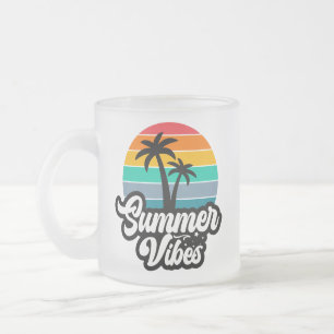Summer Vibes Tropical Lake Scene-32922 Mattglastasse