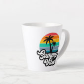 Summer Vibes Tropical Lake Scene-32922 Milchtasse (Rechte Ecke)