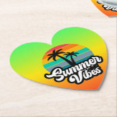 Summer Vibes Tropical Lake Scene-32922 Untersetzer (angewinkelt)