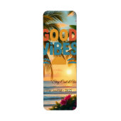 Summer Vibes Tropical Notebook (Vorne)