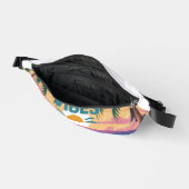 Summer Vibes Tropical Notebook Bauchtasche (Offen)