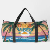 Summer Vibes Tropical Notebook Duffle Bag (Rückseite)
