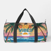 Summer Vibes Tropical Notebook Duffle Bag (Rückseite)