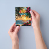 Summer Vibes Tropical Notebook Flyer (Gruppe)