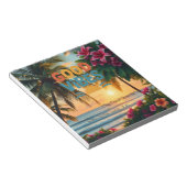 Summer Vibes Tropical Notebook Notizblock (angewinkelt)