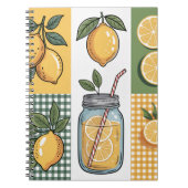 Summer Vibes Tropical Notebook Notizblock (Vorderseite)