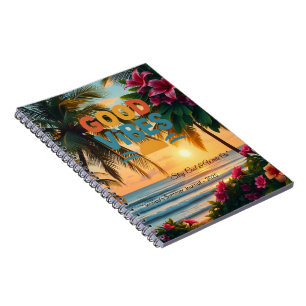 Summer Vibes Tropical Notebook Notizblock