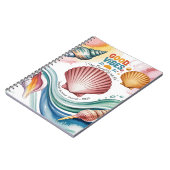 Summer Vibes Tropical Notebook Notizblock (Linke Seite)